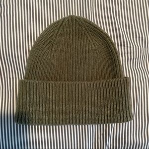 Colorful Standard Dusty Olive Merino Wool Beanie